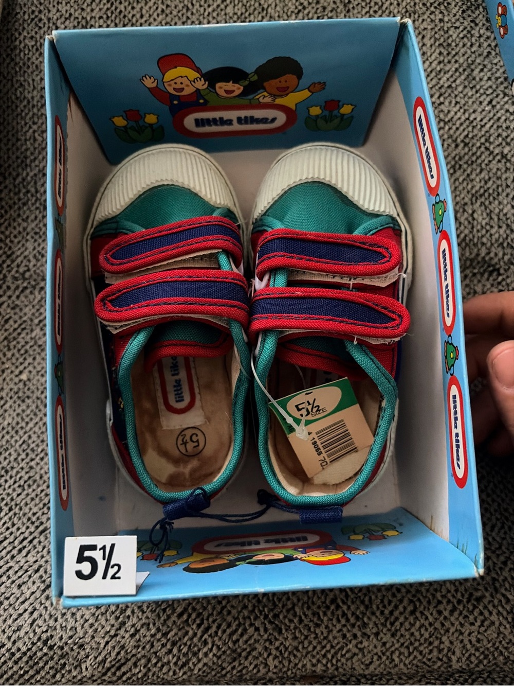 Little Tikes Kids Sneakers Brand New With Box Size 5 1/2